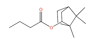 1,7,7-Trimethylbicyclo[2.2.1]hept-2-yl butyrate